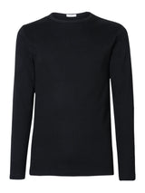 Maglia girocollo in caldo cotone Neri Uomo - Ragno