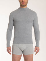 Lupetto in Thermo Cotton Neri Uomo - Ragno
