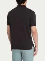 Polo in Cotton Piquet Stretch Marroni Uomo - Ragno