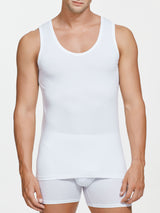 Hi-Tech - Canottiera in jersey di cotone elasticizzato Bianchi Uomo - Ragno