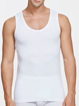 Hi-Tech - Canottiera in jersey di cotone elasticizzato Bianchi Uomo - Ragno