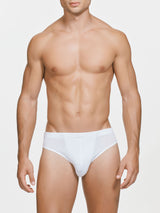Hi-Tech - Slip in jersey di cotone elasticizzato Bianchi Uomo - Ragno