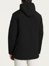 Piumerino Parka in lana con cappuccio Neri Uomo - Ragno