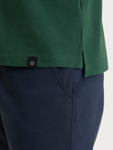 Polo in Eco Cotton Piquet Stretch Verdi Uomo - Ragno