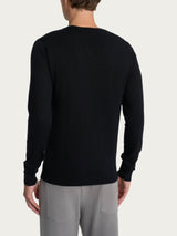 Pull scollo a V Four Seasons Neri Uomo - Ragno