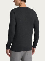 Pull scollo a V Four Seasons Neri Uomo - Ragno