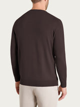 Pull scollo a V Four Seasons Marroni Uomo - Ragno