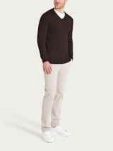 Pull scollo a V Four Seasons Marroni Uomo - Ragno