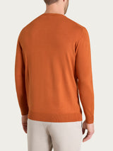 Pull scollo a V Four Seasons Arancioni Uomo - Ragno