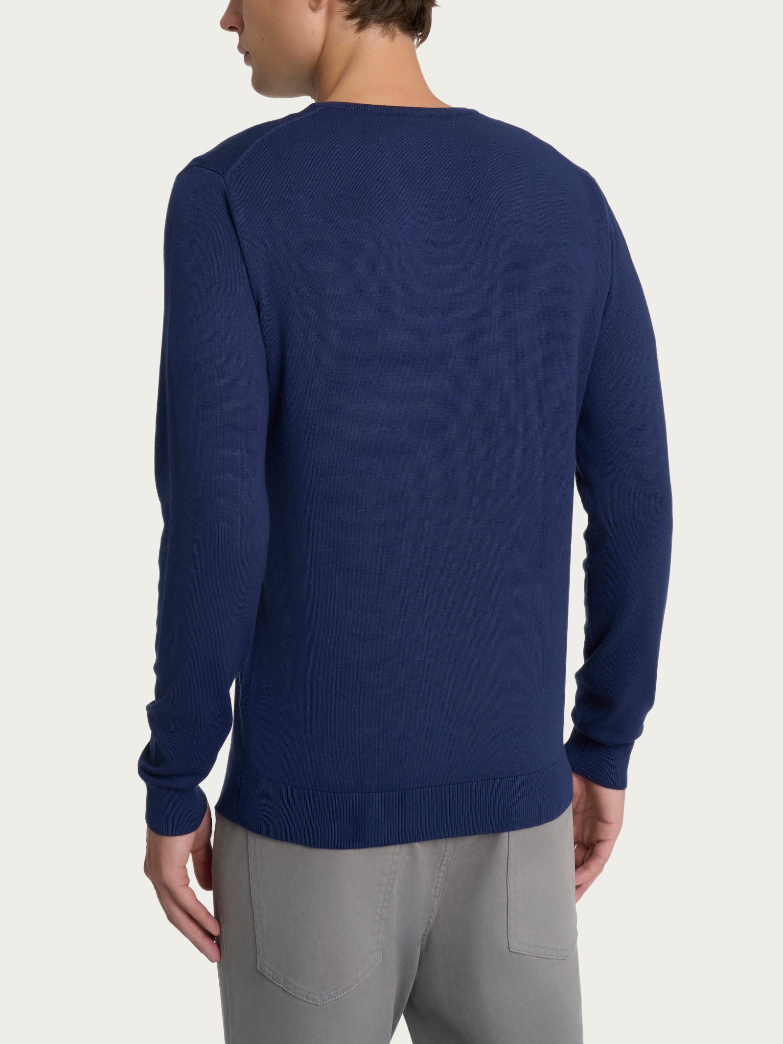 Pull scollo a V Four Seasons Blu Uomo - Ragno