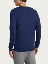Pull scollo a V Four Seasons Blu Uomo - Ragno
