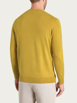 Pull scollo a V Four Seasons Gialli Uomo - Ragno