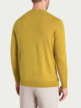 Pull scollo a V Four Seasons Gialli Uomo - Ragno