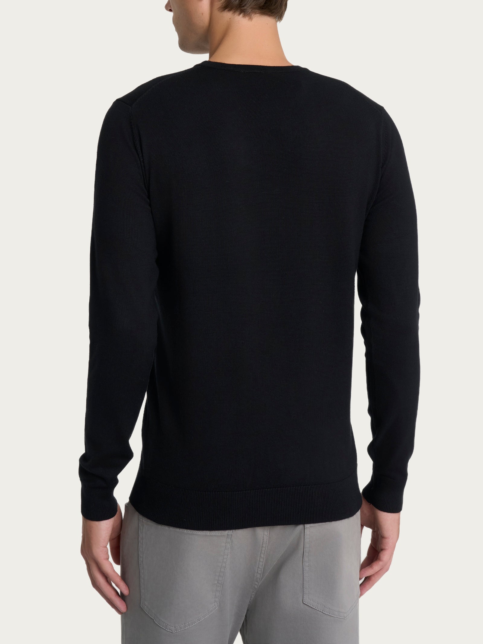Pull girocollo Four Seasons Neri Uomo - Ragno