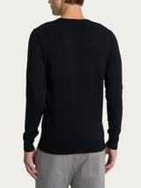 Pull girocollo Four Seasons Neri Uomo - Ragno