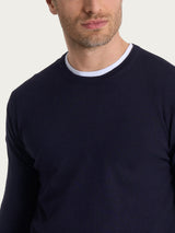 Pull girocollo Four Seasons Blu Uomo - Ragno