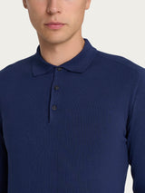 Polo Four Seasons Blu Uomo - Ragno