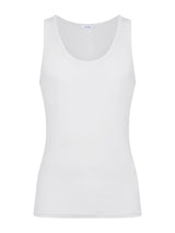 Thermo Cotton - Canottiera a spalla larga in caldo cotone Bianchi Uomo - Ragno