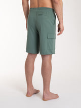 Calzoncino in Jersey di Cotone Verdi Uomo - Ragno