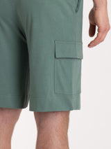 Calzoncino in Jersey di Cotone Verdi Uomo - Ragno