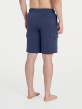 Calzoncino in Jersey di Cotone Blu Uomo - Ragno