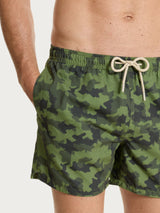 Costume Boxer da mare in fantasia Verdi Uomo - Ragno