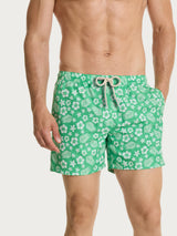 Costume Boxer da mare in fantasia Verdi Uomo - Ragno