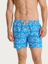 Costume Boxer da mare in fantasia Azzurri Uomo - Ragno