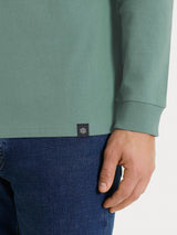 Maglietta a manica lunga in Heavy Duty Jersey Verdi Uomo - Ragno