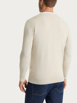 Bianco Men's Summertime crew-neck pullover - Ragno