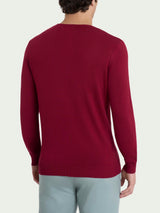 Pull girocollo in Summertime Rossi Uomo - Ragno