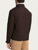 Piumerino Corto 100 grammi imbottito in lana Marroni Uomo - Ragno