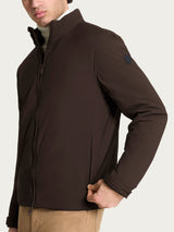 Piumerino Corto 100 grammi imbottito in lana Marroni Uomo - Ragno