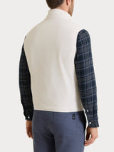 Piumerino Smanicato 100 grammi imbottito in lana Bianchi Uomo - Ragno