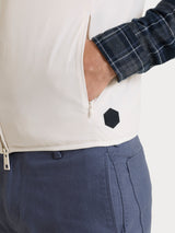 Piumerino Smanicato 100 grammi imbottito in lana Bianchi Uomo - Ragno