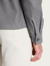 Giacca Utility in Raw twill di Cotone Neri Uomo - Ragno