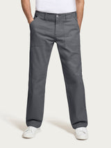 Pantalone Explorer in Raw Twill di Cotone Neri Uomo - Ragno