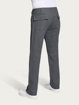 Pantalone Explorer in Raw Twill di Cotone Neri Uomo - Ragno