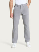 Pantalone Explorer in Raw Twill di Cotone Neri Uomo - Ragno