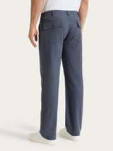 Pantalone Explorer in Raw Twill di Cotone Azzurri Uomo - Ragno