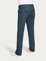 Pantalone Explorer in Raw Twill di Cotone Azzurri Uomo - Ragno
