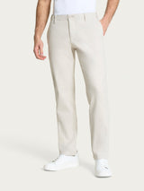 Pantalone Mariner in Raw Twill di Cotone Bianchi Uomo - Ragno