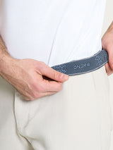 Pantalone Mariner in Raw Twill di Cotone Bianchi Uomo - Ragno