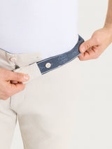 Pantalone Mariner in Raw Twill di Cotone Bianchi Uomo - Ragno