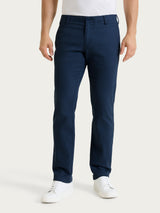 Pantalone Mariner in Raw Twill di Cotone Blu Uomo - Ragno