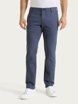 Pantalone Mariner in Raw Twill di Cotone Azzurri Uomo - Ragno