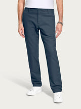 Pantalone Mariner in Raw Twill di Cotone Azzurri Uomo - Ragno