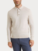 Polo in Merino Soft Bianchi Uomo - Ragno