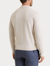 Polo in Merino Soft Bianchi Uomo - Ragno