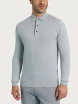 Polo in Merino Soft Neri Uomo - Ragno